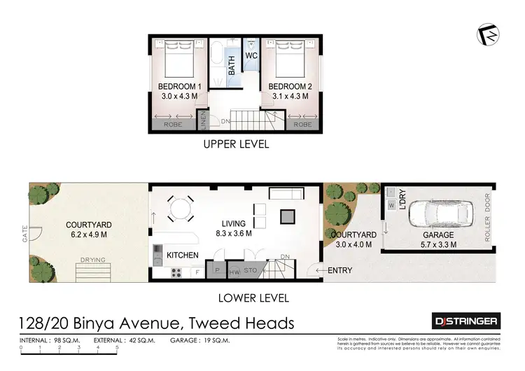 Floorplan of Homely unit listing, 128/20 Binya Avenue, Tweed Heads NSW 2485