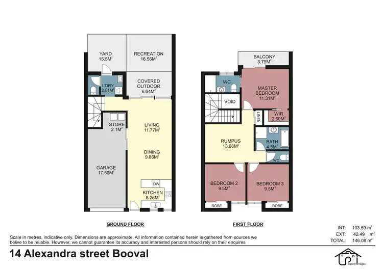 Floorplan of Homely townhouse listing, 2/14 Alexandra Street, Booval QLD 4304