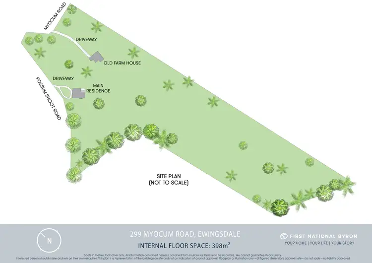 Floorplan of Homely house listing, 299 Myocum Road, Ewingsdale NSW 2481