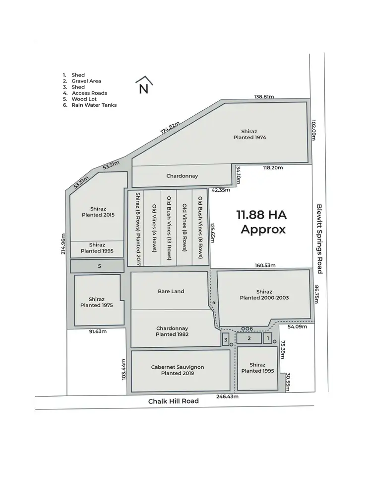 Floorplan of Homely rural property listing, Lot 44 Chalk Hill Road, Mclaren Flat SA 5171