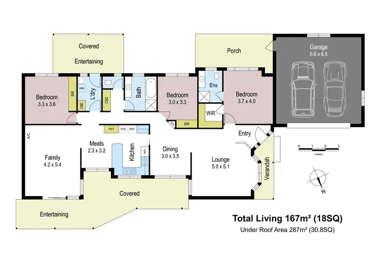 Floorplan of Homely house listing, 36 Darnum Street, Drouin VIC 3818