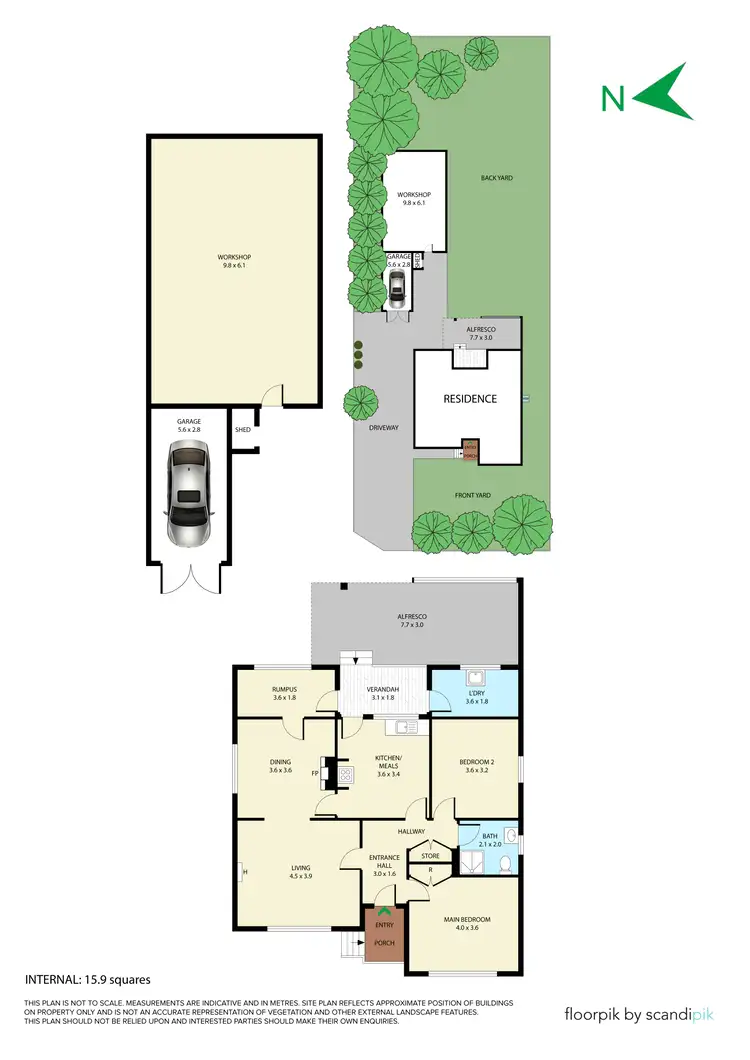 Floorplan of Homely house listing, 28 Dorothy Grove, Ferntree Gully VIC 3156