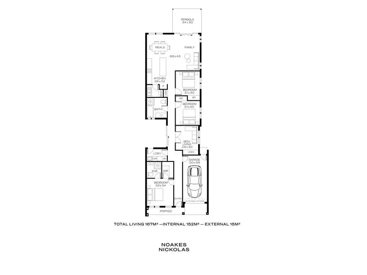 Floorplan of Homely house listing, 3 Maple Avenue, Klemzig SA 5087