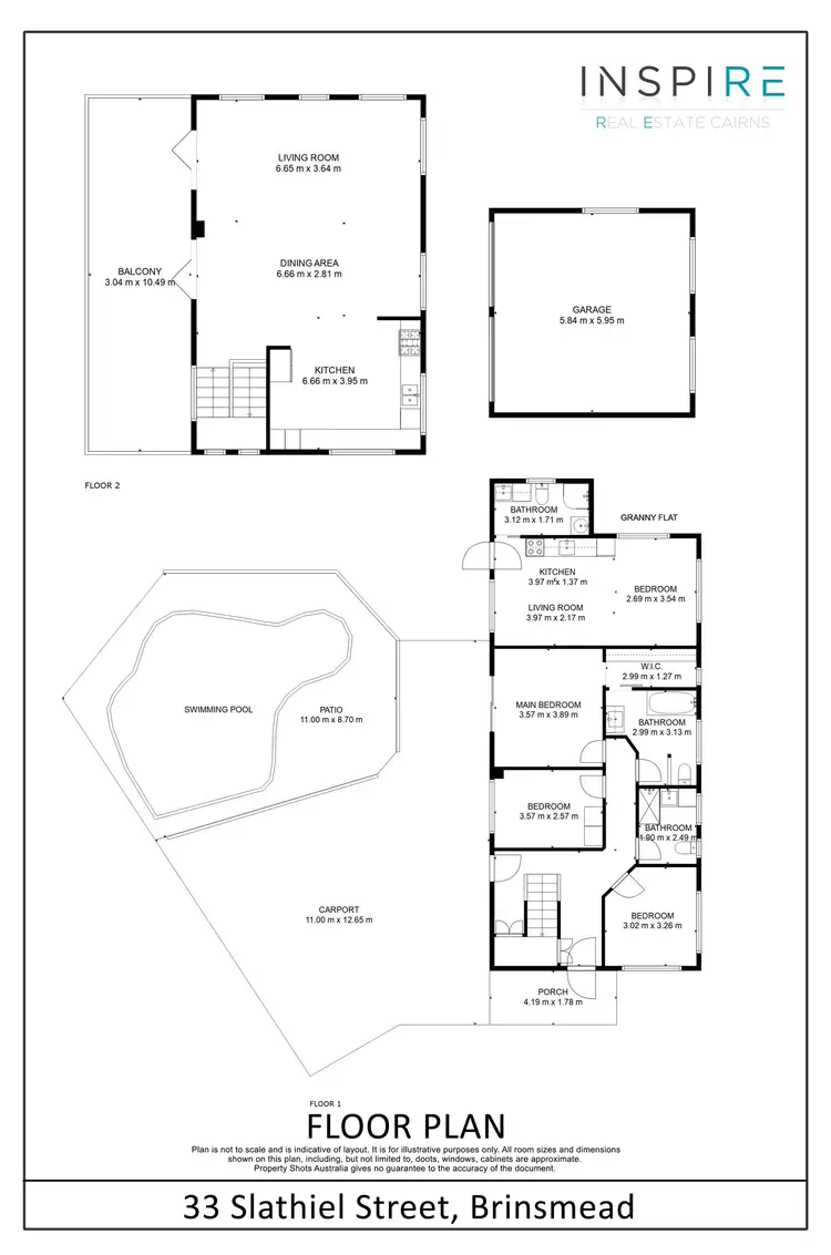 Floorplan of Homely house listing, 33 Slathiel Street, Brinsmead QLD 4870