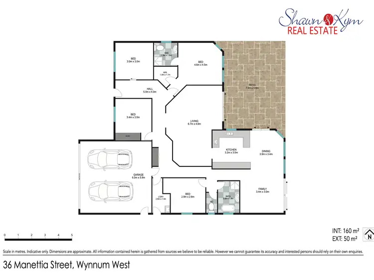 Floorplan of Homely house listing, 36 Manettia Street, Wynnum West QLD 4178