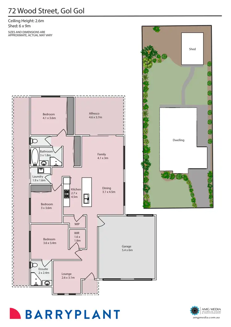 Floorplan of Homely house listing, 72 Wood Street, Gol Gol NSW 2738