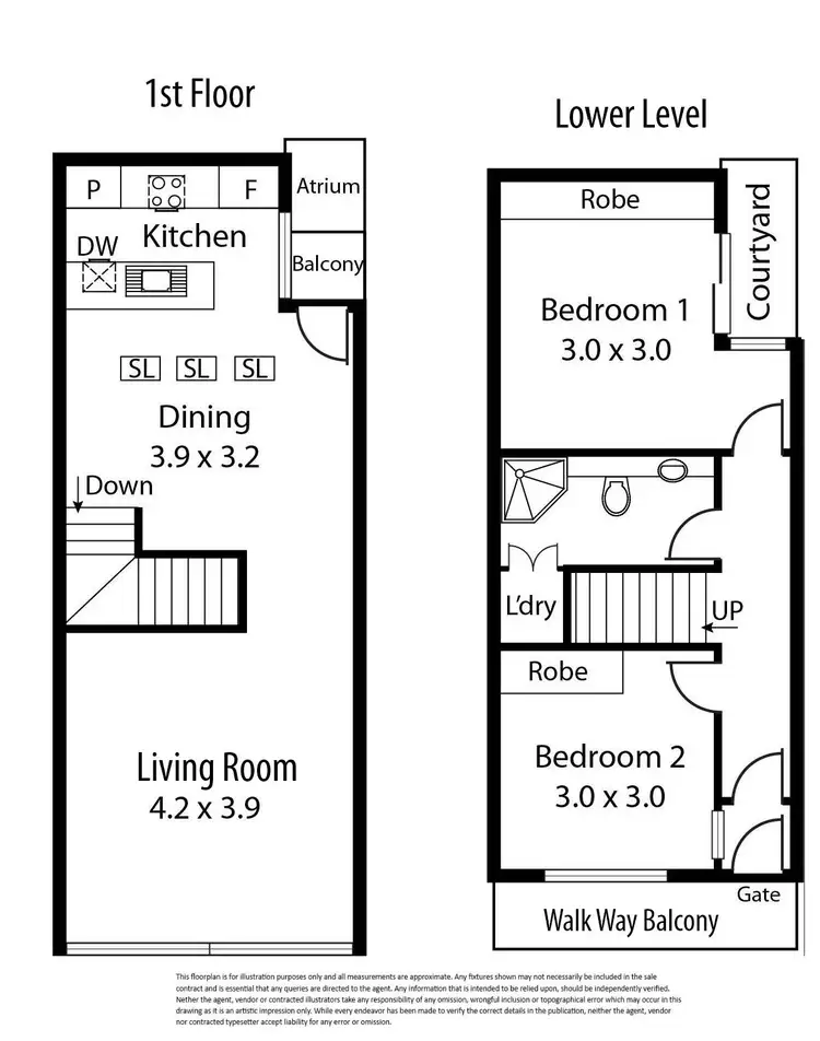 Floorplan of Homely apartment listing, 2/31 Halifax Street, Adelaide SA 5000