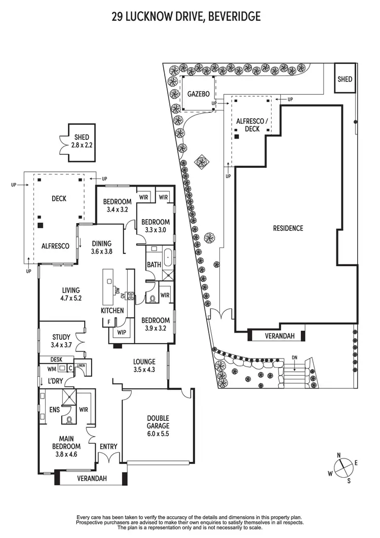 Floorplan of Homely house listing, 29 Lucknow Drive, Beveridge VIC 3753