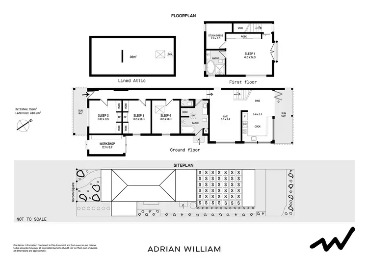 Floorplan of Homely house listing, 26 Gordon Square, Marrickville NSW 2204