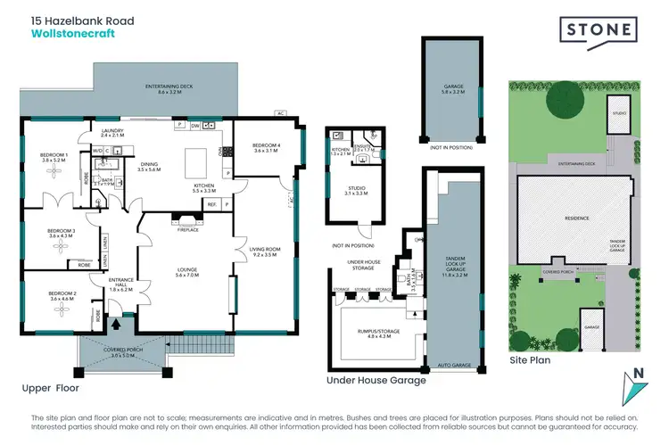 Floorplan of Homely house listing, 15 Hazelbank Road, Wollstonecraft NSW 2065