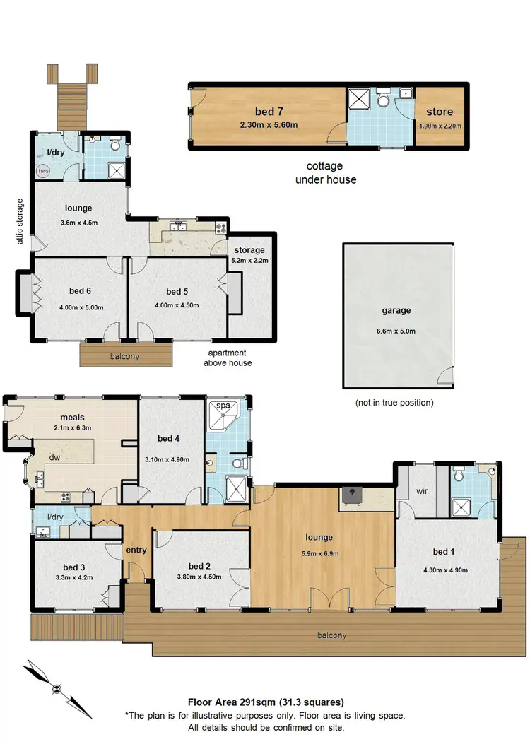 Floorplan of Homely house listing, 43 Highfield Road, Warburton VIC 3799
