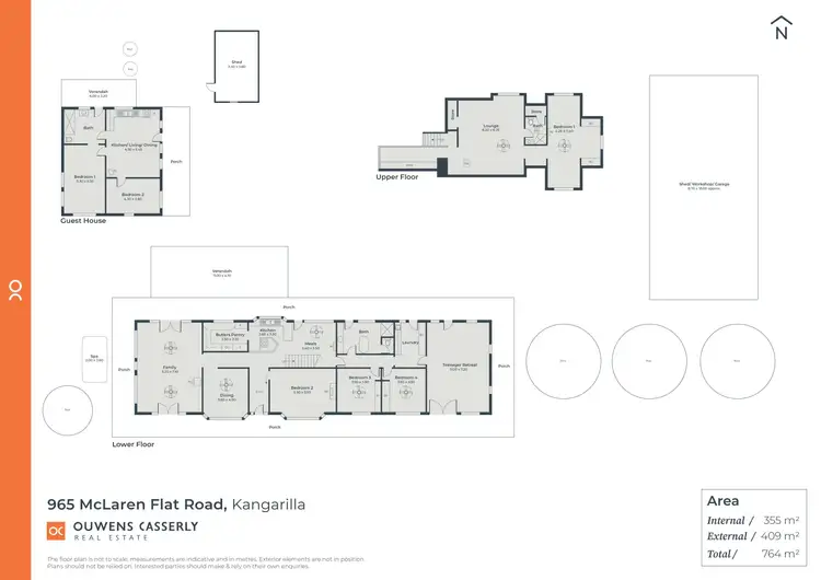 Floorplan of Homely house listing, 965 Mclaren Flat Road, Kangarilla SA 5157