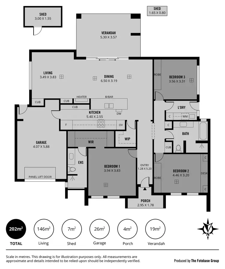 Floorplan of Homely house listing, 2B Ayr Avenue, Seaton SA 5023