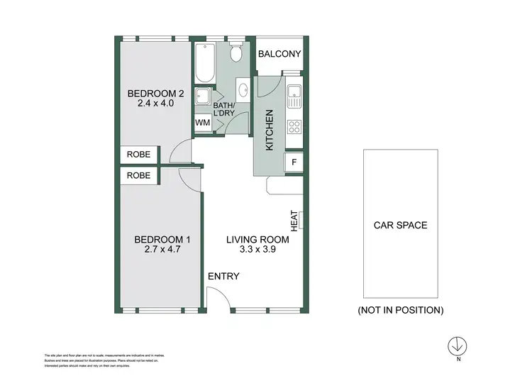 Floorplan of Homely house listing, 7/23 Scotia Street, Moonee Ponds VIC 3039
