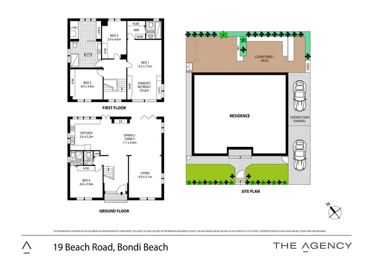 Floorplan of Homely house listing, 19 Beach Road, Bondi Beach NSW 2026