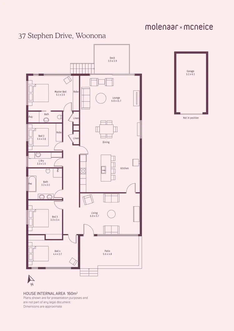 Floorplan of Homely house listing, 37 Stephen Drive, Woonona NSW 2517