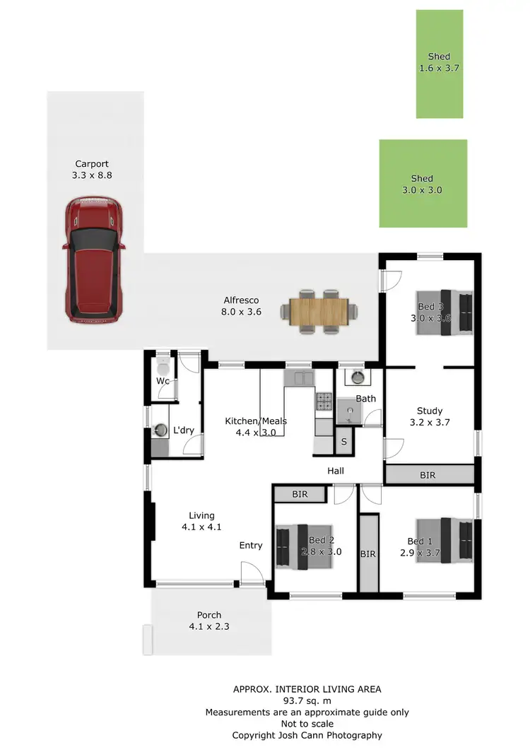 Floorplan of Homely house listing, 24 Pearce Street, Wodonga VIC 3690