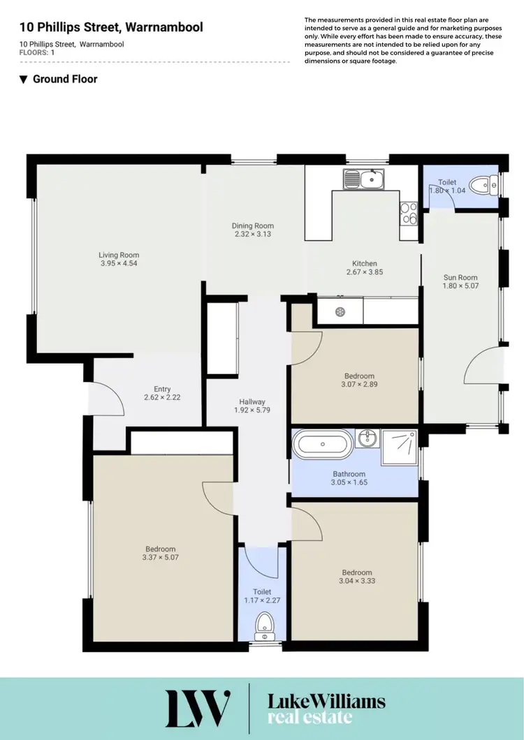 Floorplan of Homely house listing, 10 Phillips Street, Warrnambool VIC 3280