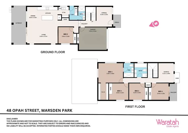 Floorplan of Homely house listing, 48 Opah Street, Marsden Park NSW 2765