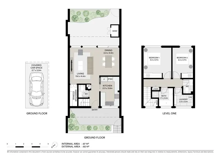 Floorplan of Homely townhouse listing, 11/1 Koorooma Place, Sylvania NSW 2224