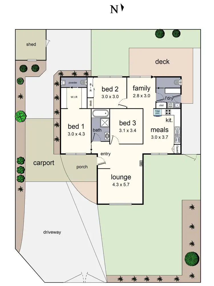Floorplan of Homely house listing, 89 Cave Hill Road, Lilydale VIC 3140