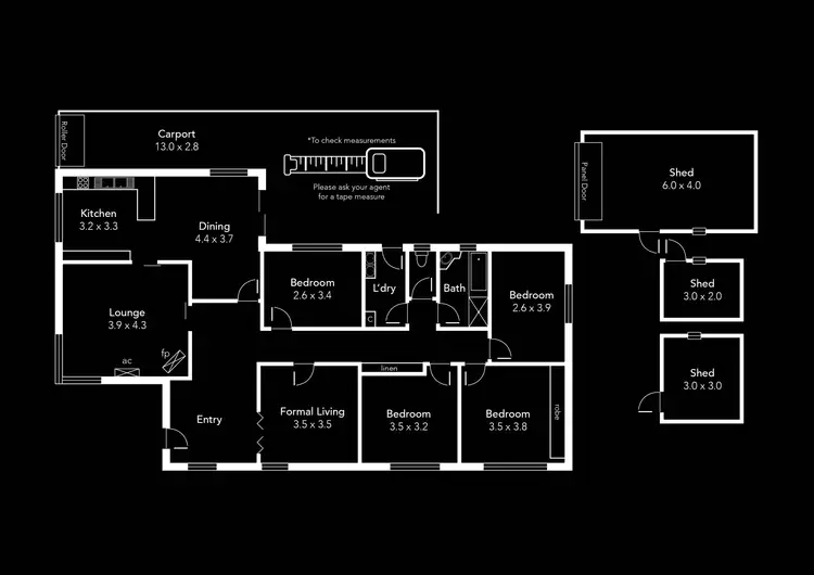 Floorplan of Homely house listing, 20 Kent Street, Queenstown SA 5014