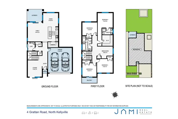 Floorplan of Homely house listing, 4 Grattan Road, North Kellyville NSW 2155
