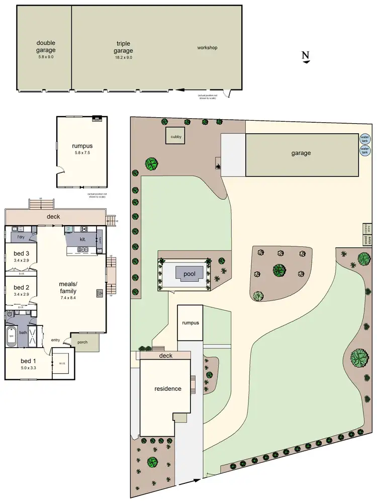 Floorplan of Homely house listing, 718 Maroondah Highway, Coldstream VIC 3770