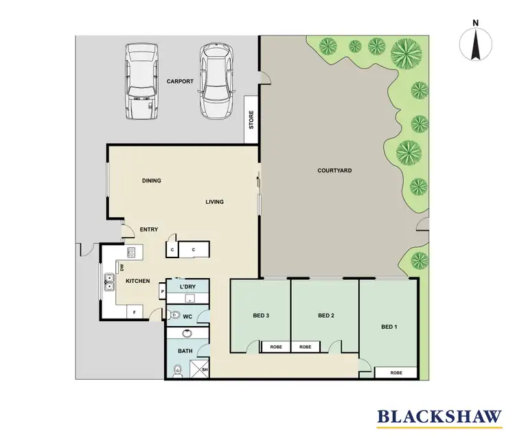 Floorplan of Homely townhouse listing, 37 Barnet Close, Phillip ACT 2606