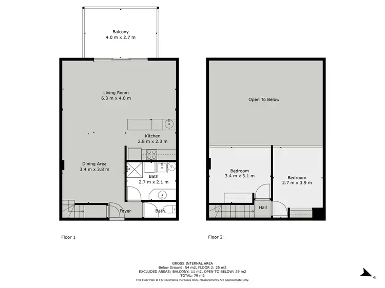 Floorplan of Homely apartment listing, 6/1 Gippsland Street, Jindabyne NSW 2627