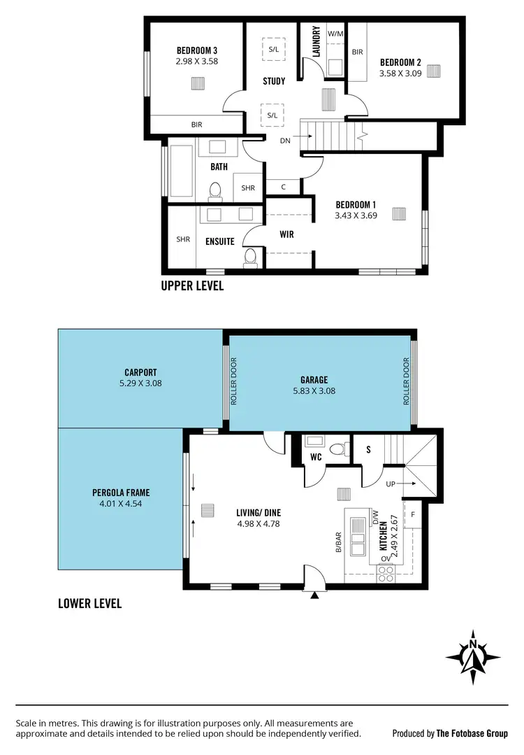 Floorplan of Homely townhouse listing, 11A Shaw Avenue, Richmond SA 5033