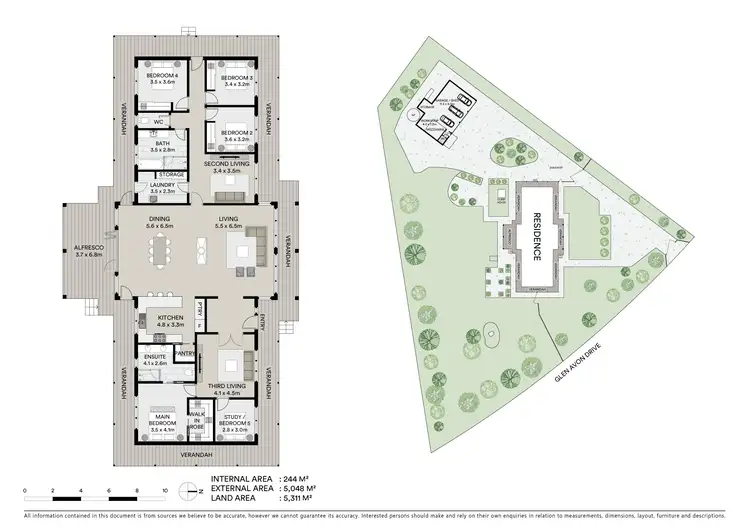 Floorplan of Homely house listing, 245 Glen Avon Drive, Bannockburn VIC 3331