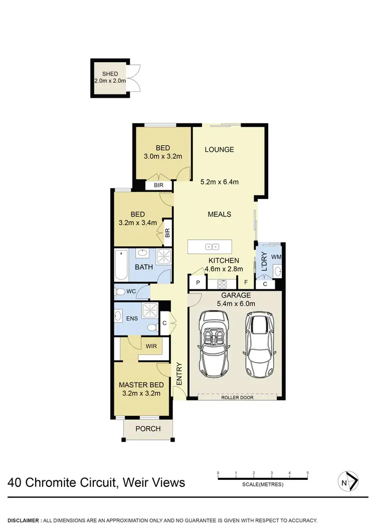 Floorplan of Homely house listing, 40 Chromite Circuit, Weir Views VIC 3338