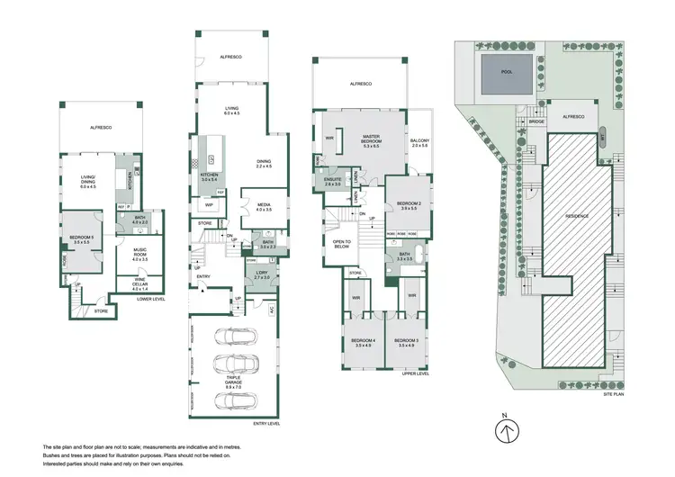Floorplan of Homely house listing, 1 Coastview Place, Freshwater NSW 2096