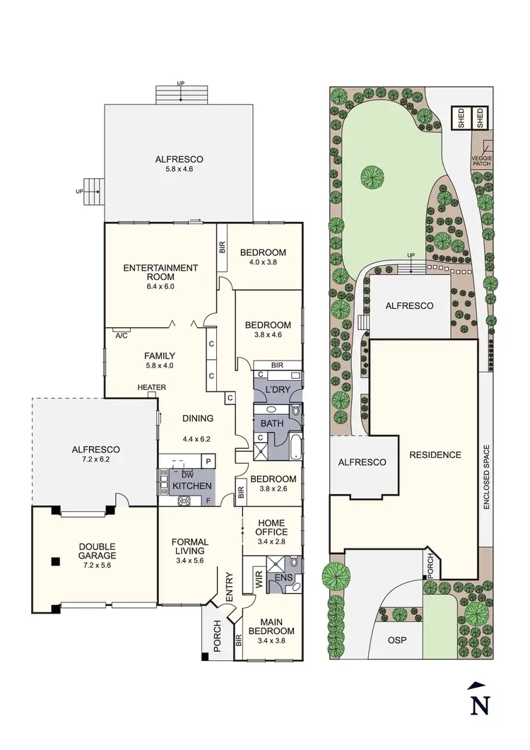 Floorplan of Homely house listing, 7 Oliver Court, Kilsyth South VIC 3137