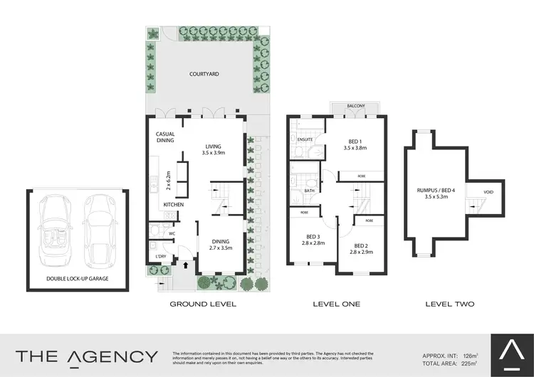 Floorplan of Homely townhouse listing, 9/11 Moodie Street, Cammeray NSW 2062