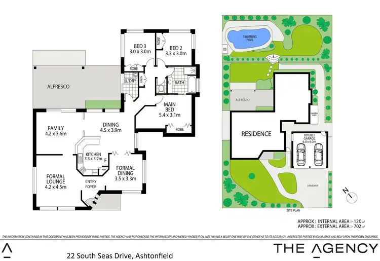 Floorplan of Homely house listing, 22 South Seas Drive, Ashtonfield NSW 2323