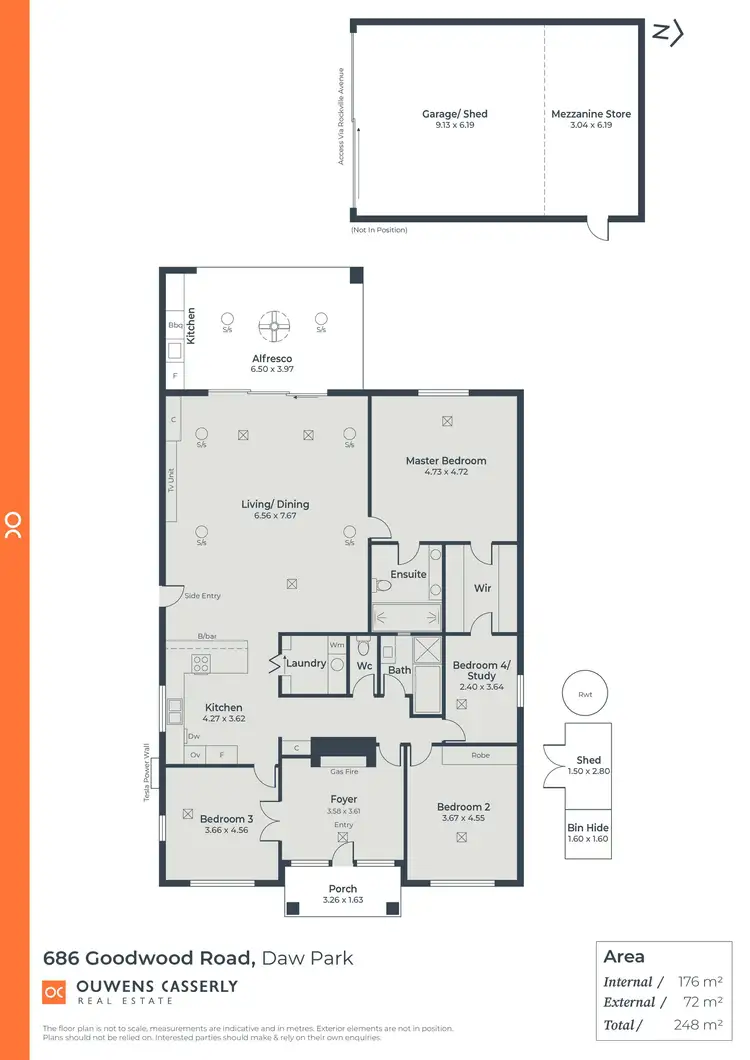 Floorplan of Homely house listing, 686 Goodwood Road, Daw Park SA 5041