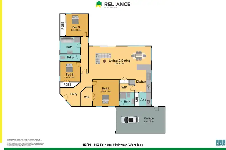 Floorplan of Homely house listing, 15/141-143 Princes Highway, Werribee VIC 3030