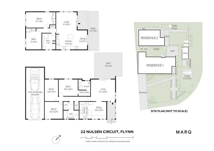 Floorplan of Homely house listing, 22 Nulsen Circuit, Flynn ACT 2615