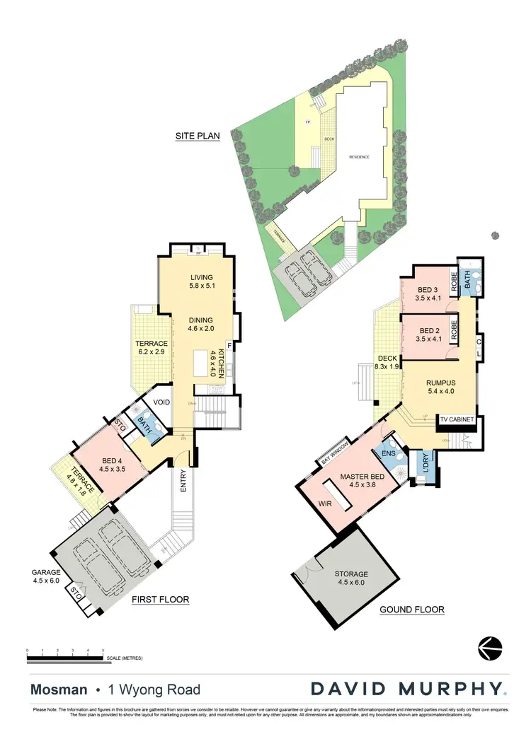 Floorplan of Homely house listing, 1 Wyong Road, Mosman NSW 2088