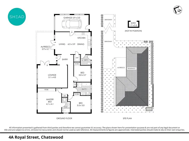 Floorplan of Homely house listing, 4A Royal Street, Chatswood NSW 2067