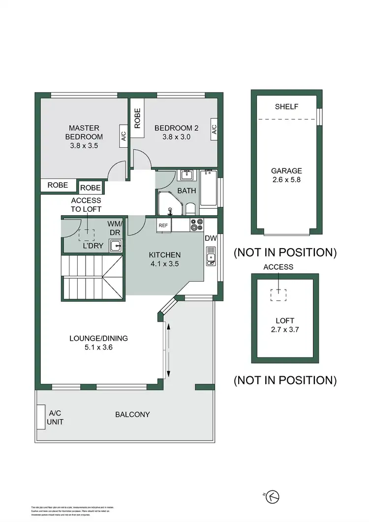 Floorplan of Homely townhouse listing, 3/36 Tallowood Way, Frenchs Forest NSW 2086