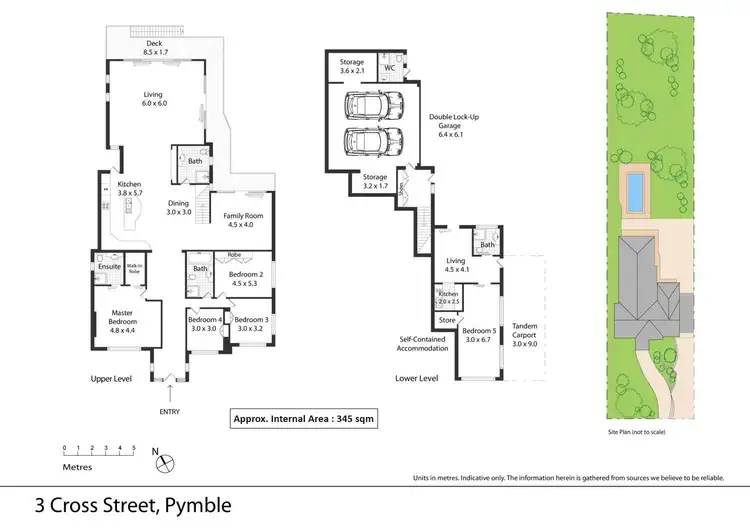 Floorplan of Homely house listing, 3 Cross Street, Pymble NSW 2073