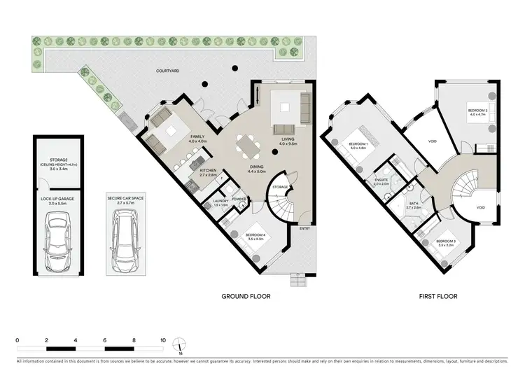 Floorplan of Homely townhouse listing, 15/55 Garland Road, Naremburn NSW 2065
