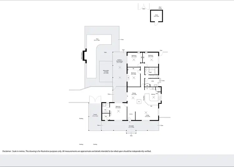Floorplan of Homely house listing, 49 Pipit Loop, Djugun WA 6725