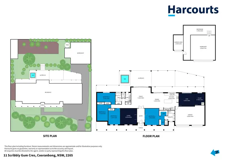 Floorplan of Homely house listing, 11 Scribbly Gum Crescent, Cooranbong NSW 2265