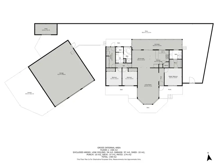 Floorplan of Homely house listing, 5 Moore Close, Cooma NSW 2630