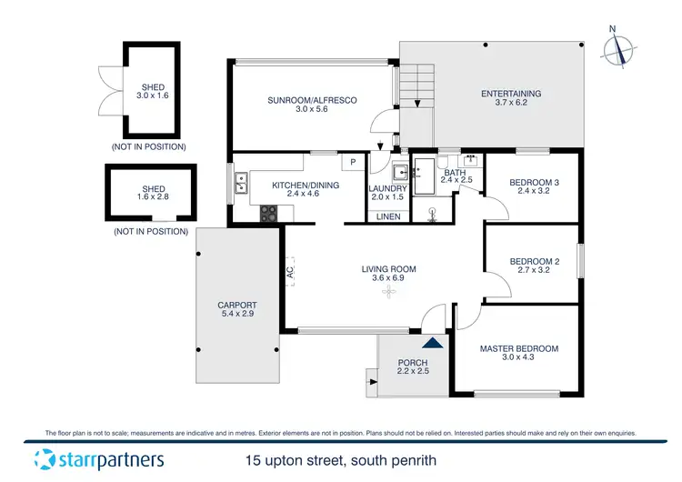 Floorplan of Homely house listing, 15 Upton Street, South Penrith NSW 2750