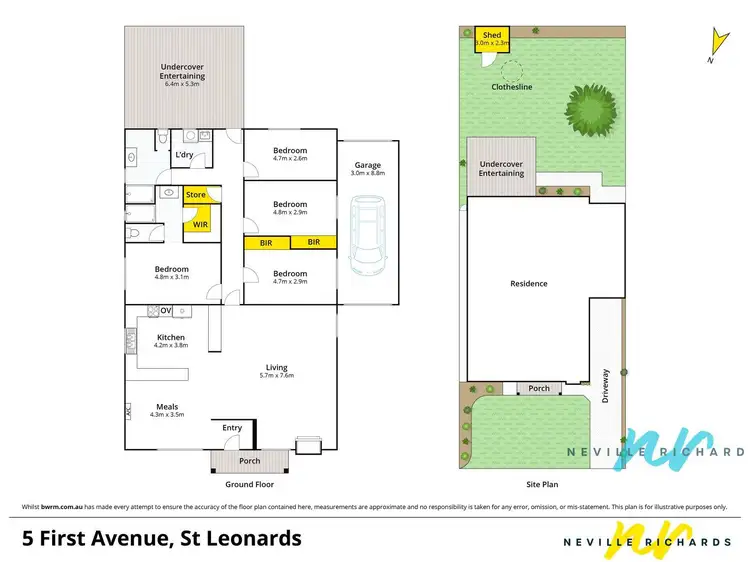 Floorplan of Homely house listing, 5 First Avenue, St Leonards VIC 3223